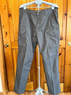 First Tactical Pants Mens 38x34 Gray V2 Micro Ripstop Cargo Utility Workwear